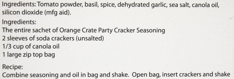 Delicious Party Cracker Seasoning - Tomato Basil