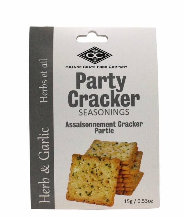 Delicious Party Cracker Seasoning - Herb & Garlic