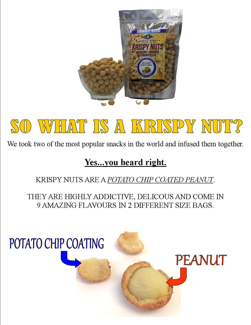 FAMILY SIZE KRISPY NUTS - SOUR CREAM & ONION