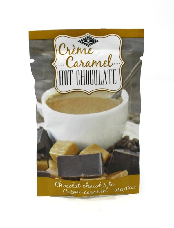 Single Serve Hot chocolate - Creme Caramel - set of 2
