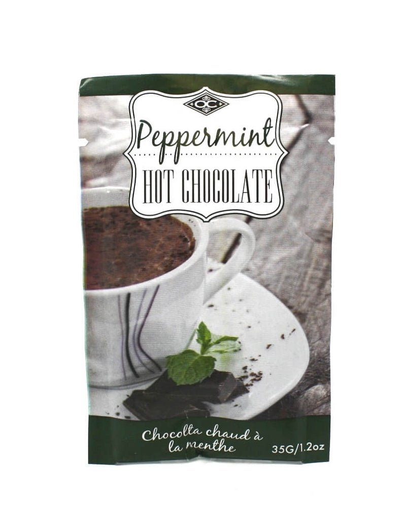 Single Serve Hot chocolate - Peppermint - set of 2