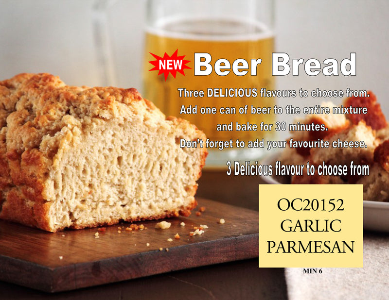 Beer Bread - Garlic and Parmesan