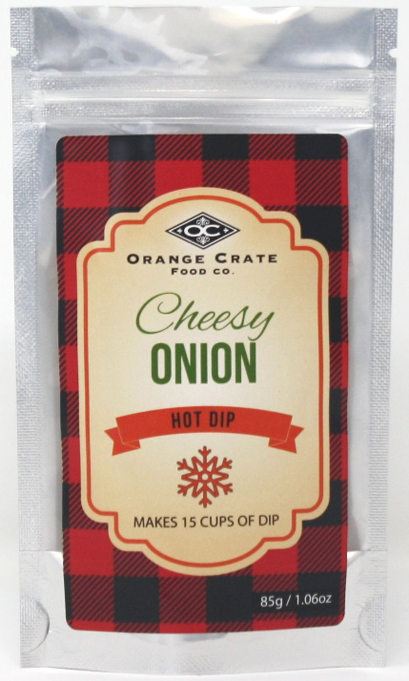 x - Cheesy Onion Hot Dip