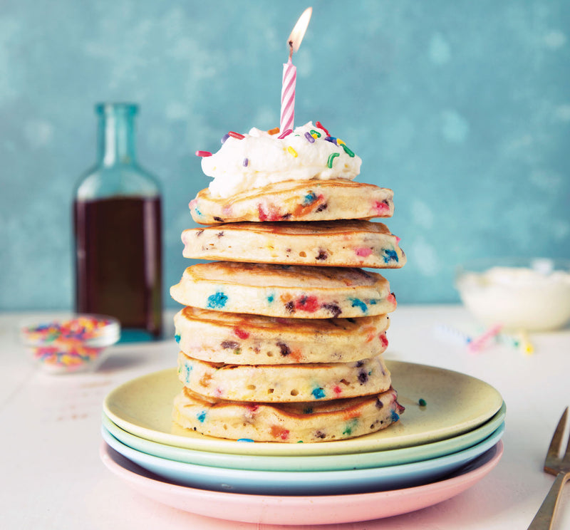 Birthday Sprinkle Pancakes